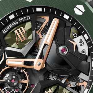 Make a Bold Statement with Audemars Piguet Royal Oak Concept Flying Tourbillon GMT in Green Colour