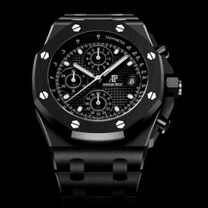 Audemars Piguet Royal Oak Offshore Selfwinding Chronograph, A Masterpiece in Black Ceramic