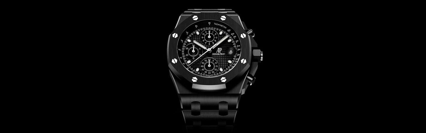 Audemars Piguet Royal Oak Offshore Selfwinding Chronograph, A Masterpiece in Black Ceramic