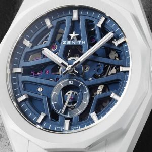 Zenith DEFY Skyline Skeleton Now Comes in White Ceramic