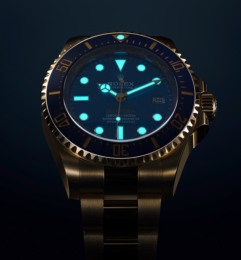 rolex new watches 2024 deepsea chromalight waiting for HD portrait 1