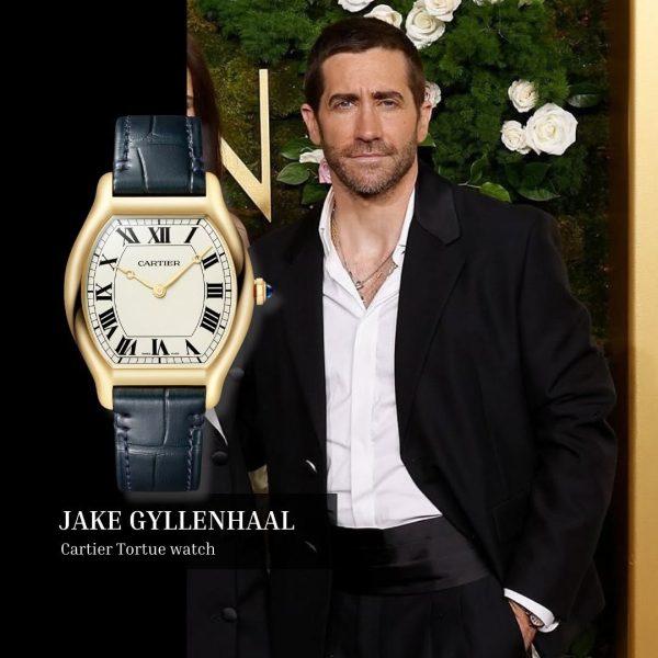 Jake Gyllenhaal – Cartier Tortue Watch