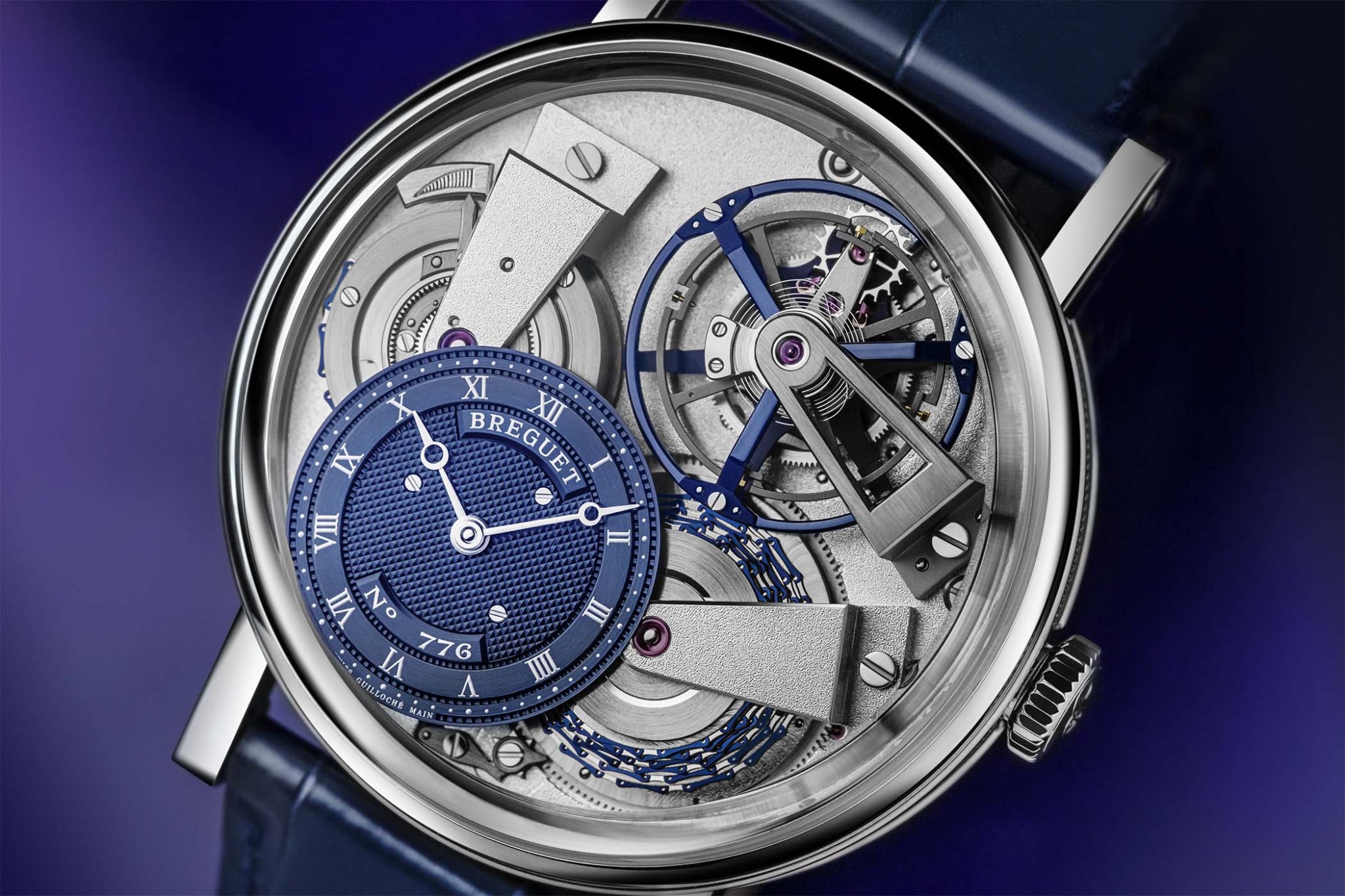 Breguet Tradition 7047 Fusée Chain Tourbillon With A Blue Touch The