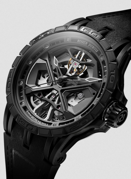 Roger Dubuis Excalibur Spider Huracán Black DLC, Timepieces with Bold  Racing Design Codes | The Time Place - Articles