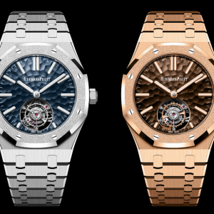 Audemars Piguet Royal Oak Selfwinding Flying Tourbillon Comes with Dimpled Dial