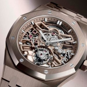 Audemars Piguet Introduces Its Very First Timepiece Crafted in Sand Gold Material