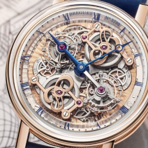 Tribute to A.L Breguet's Famous Tourbillon Regulator, The Classique Double Tourbillon “Quai de l’Horloge” 5345