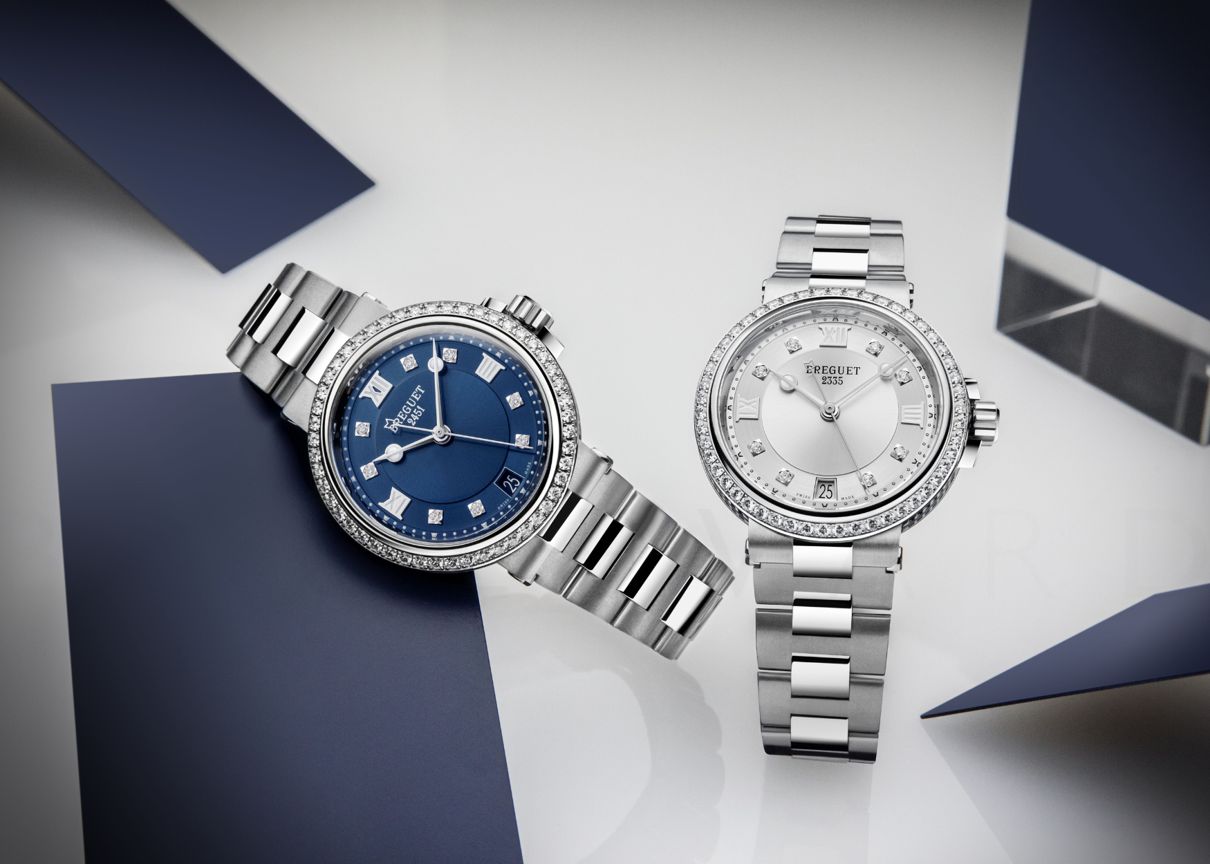 Breguet Introduces the New Marine Collection with Diamonds