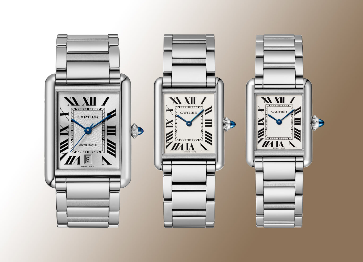 The New Must de Cartier Tank Comes in 3 Case Sizes | - Articles