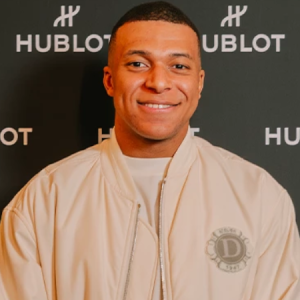 Kylian Mbappé Launches the Big Bang e UEFA EURO 2024 Official Watch in Geneva